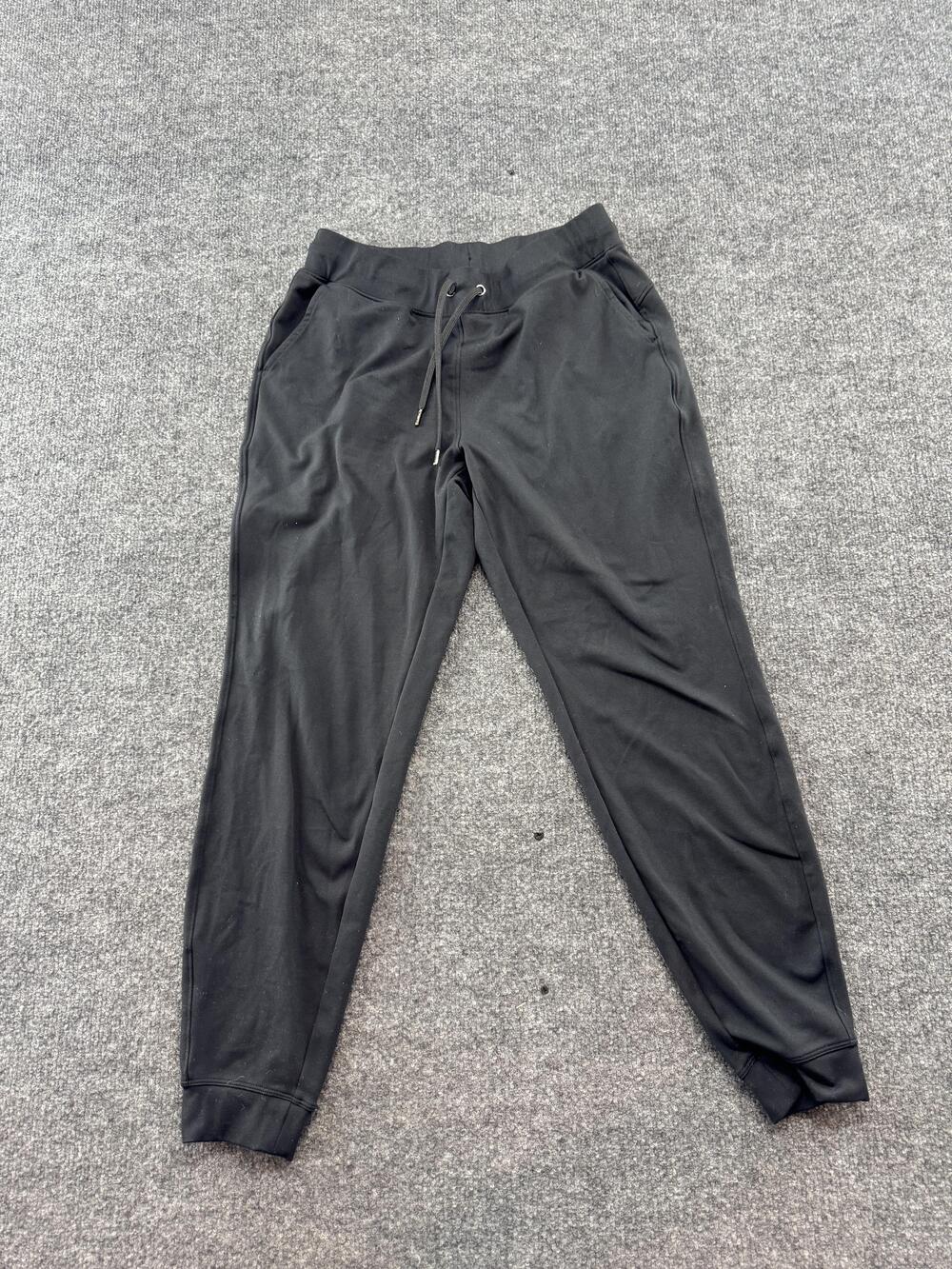 90 Degree By Reflex Jogger Pants Womens Small Black Lux Hampton Stretch Gym